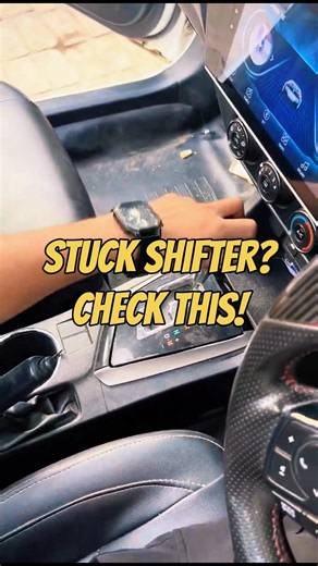 Automatic Transmission Won't Shift Out of Park? Fix It in Minutes! #shorts #mechanic #carhacks #fyp
