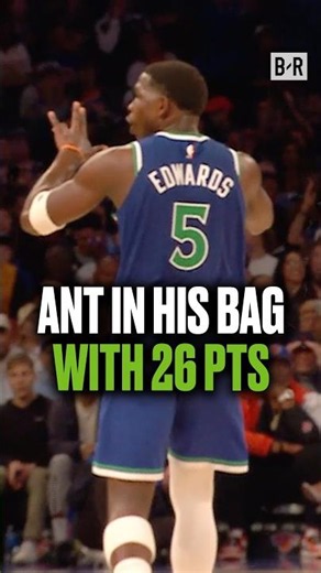 The Knicks had no answer for Ant 😳