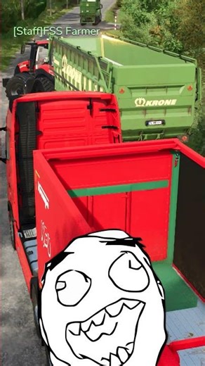 I TURN LEFT NOW! GOOD LUCK, EVERYBODY ELSE! 🤬🤬 | Farming Simulator 25 #shorts #farmingsimulator