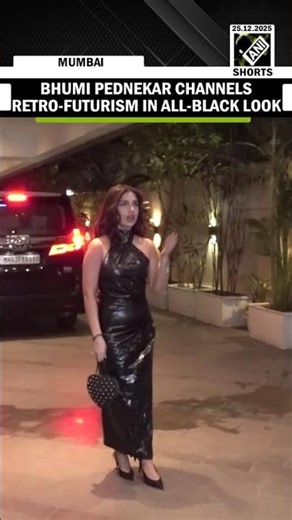 Bhumi Pednekar arrives at Jackky Bhagnani’s birthday bash in Mumbai