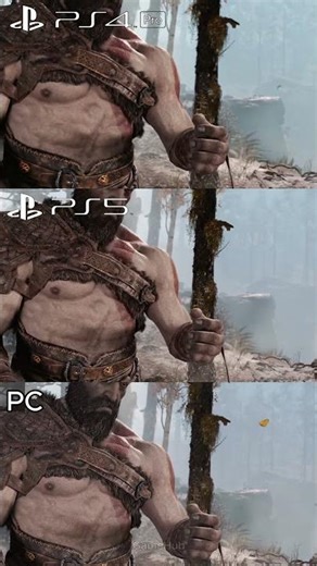 God of War PS5 VS PS4 Pro VS PC Graphics Comparison P.4 #godofwar #ps4 #godofwar #godofwarragnarok