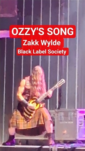 Zakk Wylde-Ozzy’s Song 🔥 #ZakkWylde #OzzyOsbourne #Metal #HeavyMetal #GuitarGod #YouTubeShorts