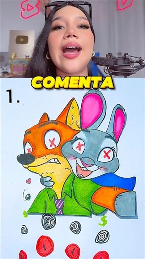 Elige cuáles son los ojos reales de NICK WILDE y su NOVIA JUDY HOPPS de ZOOTOPIA? 😱🥰