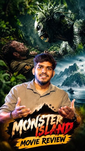 🎬 MONSTER ISLAND REVIEW IN TAMIL | CREATURE HORROR MOVIE EXPLAINED #shorts #reels #monsterisland