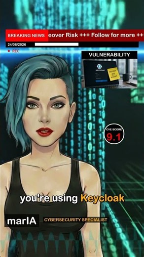 WARNING: Critical Flaw in Keycloak Puts Your Accounts at Risk! #Shorts