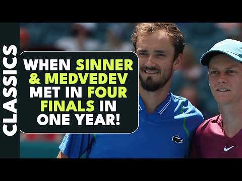 When Sinner and Medvedev Played FOUR Finals in One Year 🥵