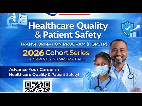 Healthcare Quality & Patient Safety Transformation Program 2026 #healthcare #medical #medicalerrors