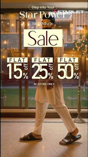 Eid Sale Alert 🚨 Up To 50% OFF | STAR POWER by Starlet