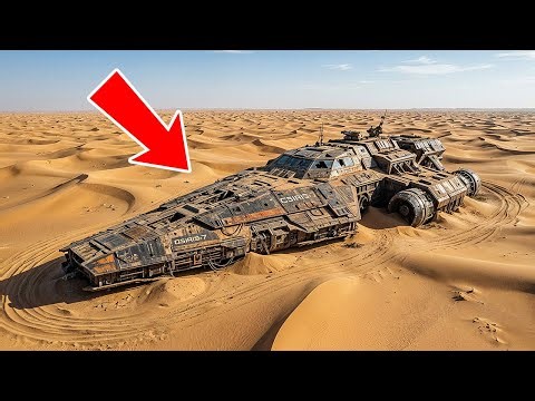 They Discovered a Gold Ship in the Desert And It’s Terrifying
