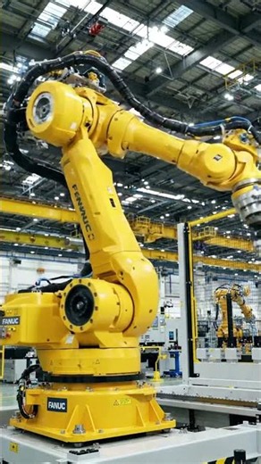 fanuc robot movement #industrial #robot