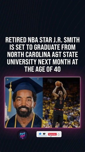 🎓🏀 Huge congrats to J.R. Smith for proving it’s never too late to chase your goals! #shorts #aa23