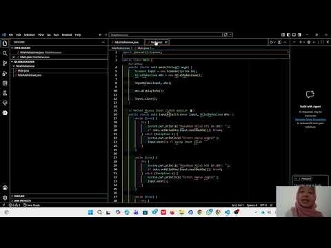program nilai mahasiswa menggunakan java - tugas praktikum pbo
