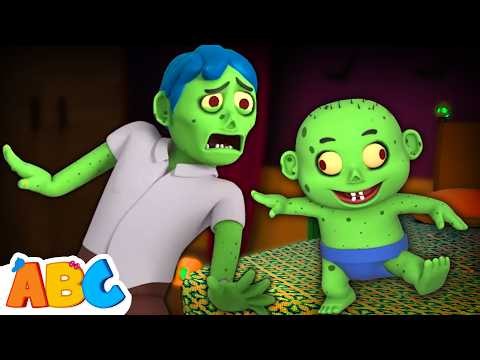 Zombies Dancing In the Middle Of The Night | Spooky Halloween Songs | All Babies Channel