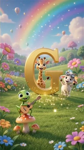 Learn the Letter G | Giraffe, Goat & Grasshopper Fun