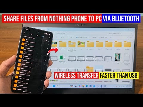 Transfer files from Nothing to PC via bluetooth