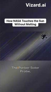 How NASA Touches the Sun Without Melting #viral #trending