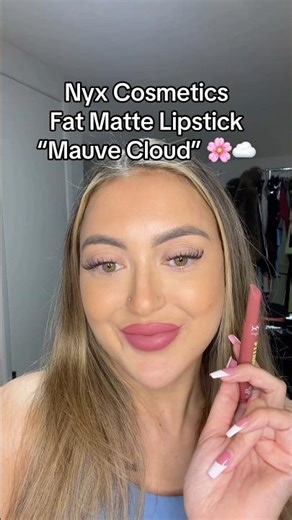 Nyx Cosmetics Fat Matte Lipstick “Mauve Cloud” 🌸☁️