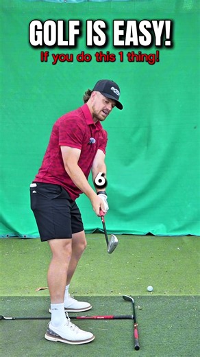 Golf is easy if you just do this 1 thing #golf #golftiktok #golftok #golfswing #golfing