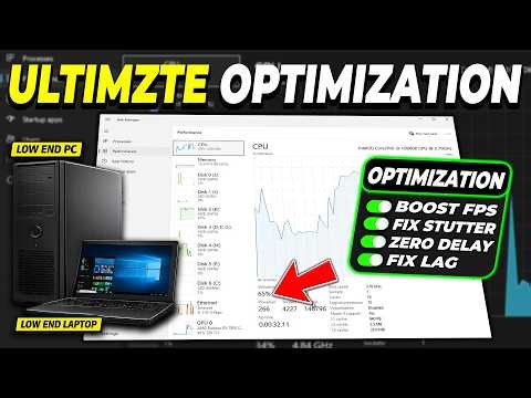 Low-End PC Optimization Guide 2026 🚀 Boost FPS, Fix Stutter & Reduce Input Lag (Any PC)