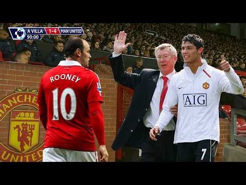 Cristiano Ronaldo & Sir Alex Ferguson will never forget Wayne Rooney's performance in this match