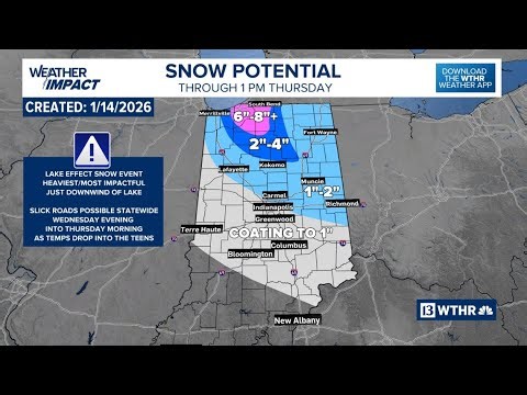 Weather Impact Alert | Heavy snow and plunging temps coming