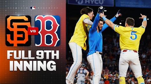 FULL INNING: Red Sox score THREE RUNS in the 9th to come from behind and WALK IT OFF! 😮‍💨