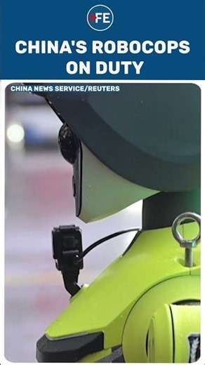 China’s RoboCops Are Here! AI Police Robots Take to the Streets | #shorts