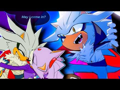 Silver & Blaze's SPOOKY Date🎃| Sonic The Hedgehog COMIC DUB