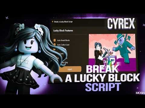 BREAK A LUCKY BLOCK SCRIPT *NO KEY* - BEST AUTO FARM LUCKY, FREEZE SAMMY, AUTO GOD & MORE