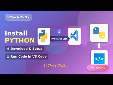 Python Installation on Windows + First Program in VS Code (Step-by-Step) #vitechtalks #vitechtalksAI