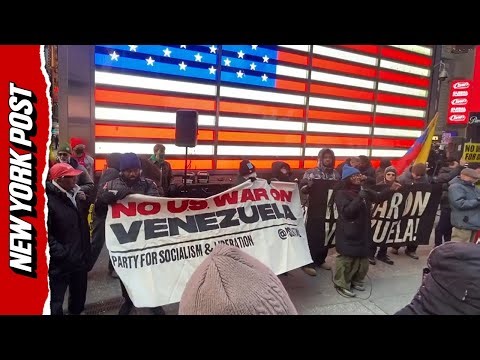 Thousands of US Protestors Demand No War: ‘Hands off Venezuela now!’