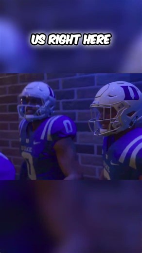 Duke Football: Epic Tunnel Entrance & UNC Rivalry! #shorts
