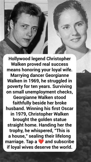 Why Christopher Walken Called His Oscar A House
