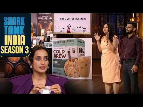 'Toffee Coffee Roasters' की Coffee ने Sharks को किया Impress! | Shark Tank IndiaS3 | Iconic Pitches'