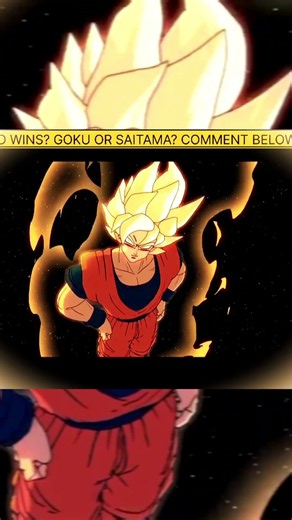 Goku vs Saitama 🔥 Who Is REALLY Stronger? 💥 #Shorts