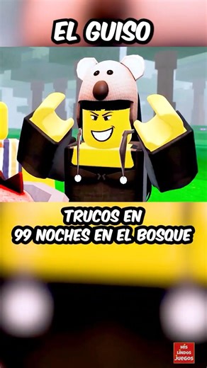 🔥 TRUCO CHICOS COCINEROS 👨🍲 | 99 Noches en el Bosque Roblox #roblox #robloxshorts