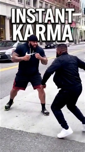 Crazy karen gets Instant Karma.. 😂💀 #instantkarma