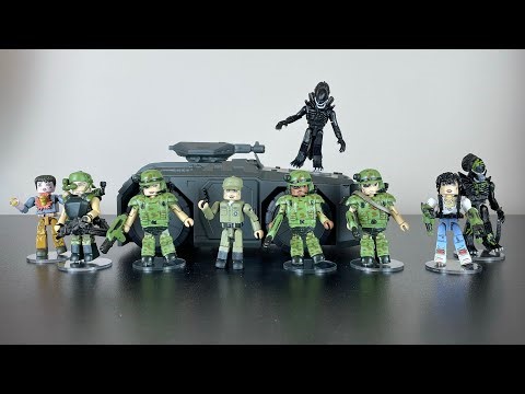 Diamond Select Toys Aliens Minimates Series 1 Review 