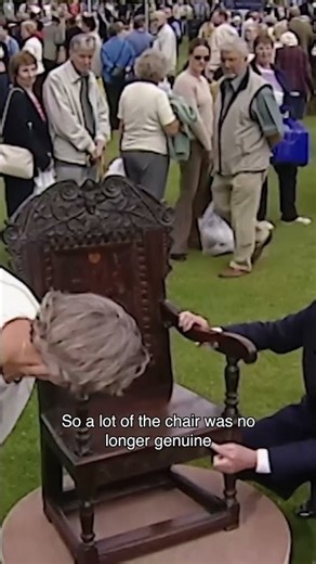 Oak Chair - Awkward Moments on Antiques Roadshow