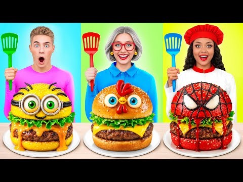 Me vs Grandma Cooking Challenge | Amazing Food Hacks by Multi DO Challenge