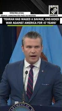 Prez Trump orders 'Operation Epic Fury'; Hegseth blasts Iran's 47-years proxy war in middle east