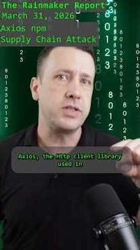 📦⚠️ Axios npm Supply Chain Attack ⚠️📦