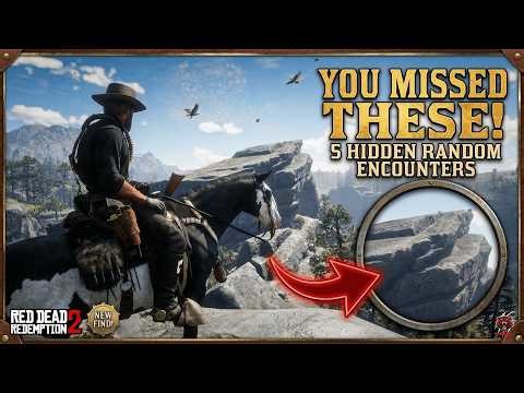 RDR2 Secrets You Probably Missed for first time Rare Encounters & Hidden Events