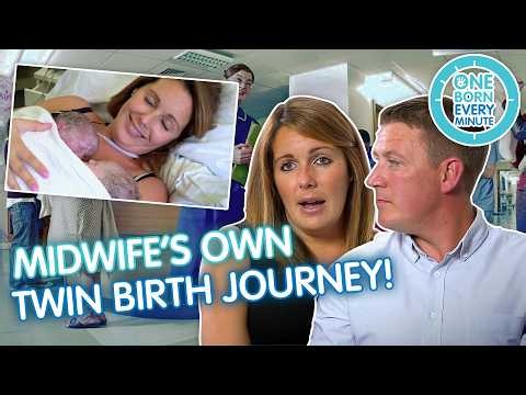 Midwife Has Twin Birth At Same Hospital She Works At! | One Born Every Minute