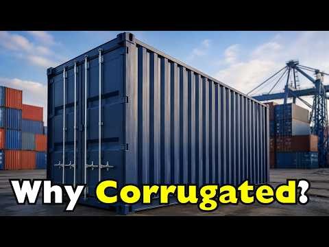 Why Are Shipping Containers Corrugated?