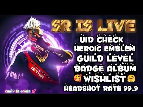 : 🔴 LIVE: Free Fire UID Check! 😱 Inspecting Your Pro Accounts & Giveaways! 💎 FF LIVE