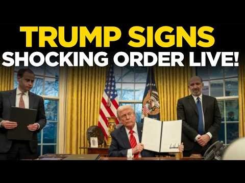 Donald Trump On Iran LIVE: Trump Reacts To Iran Closing Hormuz Again | US-Iran Tensions LIVE | WWIII