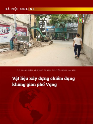 Ghi nhận tại đầu ngõ 229, phố Vọng, phường Tương Mai, nhiều ngày nay, khu vực này bị biến thành nơi tập kết, trung chuyển vật liệu xây dựng, trạc thải phục vụ một công trình đang thi công gần đó, gây cản trở giao thông và ảnh hưởng đến mỹ quan đô thị. #xuhuong #tiktoknews #tintuc