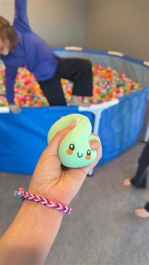 FIND THE DUMPLING IN THE BALL PIT & YOU KEEP IT! 😱🤩 #trending #dumpling #challenge #viral #squishy