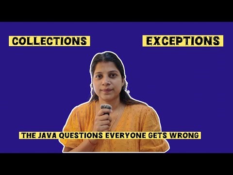 Java Interview Prep Part 2 — Collections Framework & Exception Handling